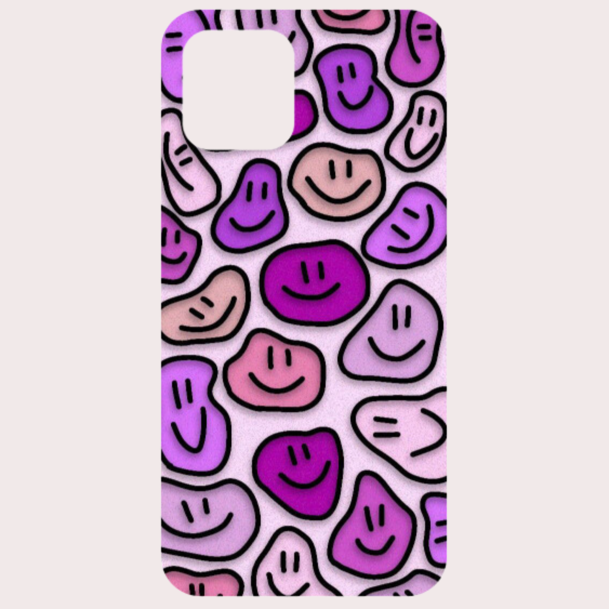 Purple Smileys - SwopCase