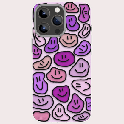 Purple Smileys - SwopCase